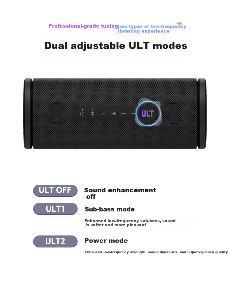 SONY ULT FIELD 5 Flagship Sound Portable Bluetooth Speaker Beige Gift New Arrival 3