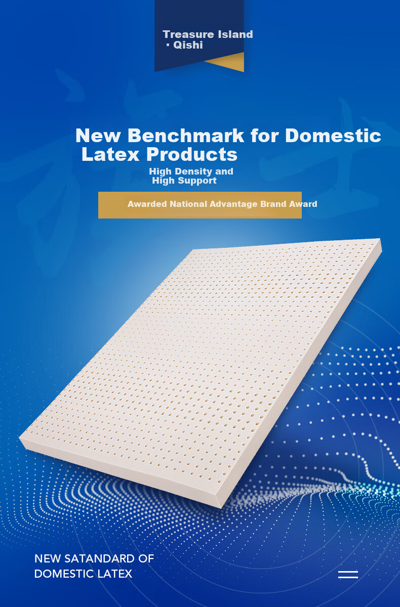 Blancpain Foldable Mattress Natural Latex Nap Mat Office Portable Student Floor Sleeping Pad Home Moisture-Proof Outdoor Mat 2