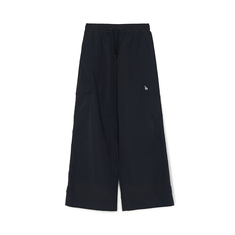 MLB Unisex Cool Wide-Leg Woven Pants Casual Sports Trousers 26 New 3FWPB1363-07BKS-M