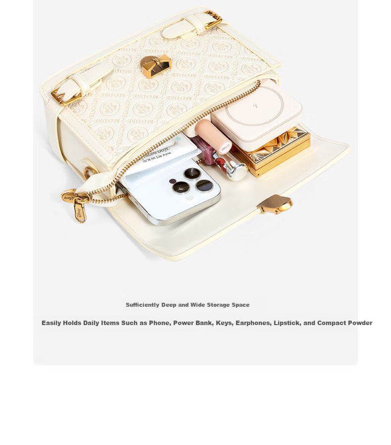 Disney Women's New Luxury Lightweight Niche Crossbody Bag Premium Birthday Gift for Girlfriend Women's Day Goddess Gift 8