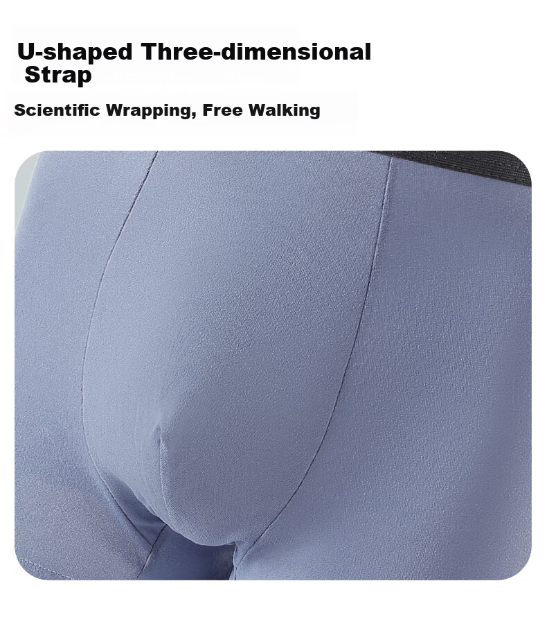 MiiOW Men's Disposable Cotton EO Sterilized No-Wash Non-Lint Travel Boxer Briefs 3XL 8