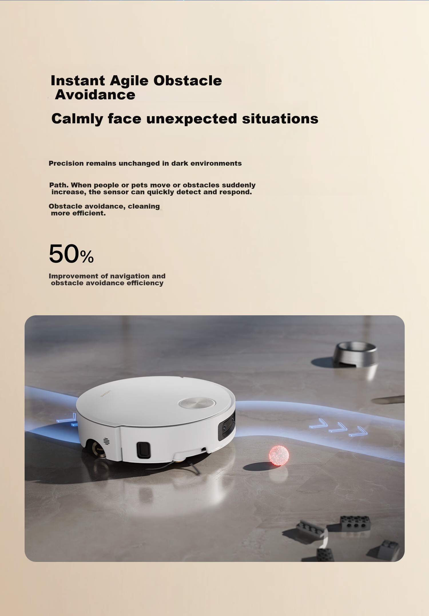 Dreame S60 Selected Drum Sweeping Robot Vacuum Mop Combo Automatic Cleaning Robot Water Tank Version RLH21SE 14