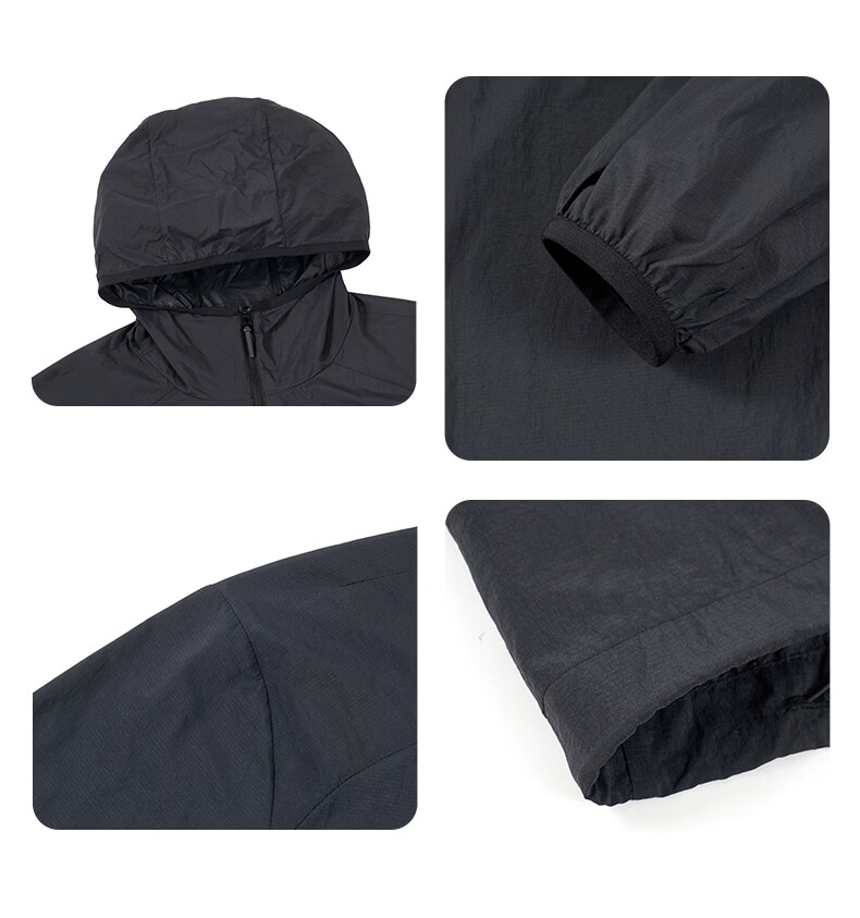 ERKE [Yu Shitong Edition] Sun Protection Woven Jacket Ice Cooling Outdoor Windbreaker UPF50+ Sports Running Shirt 23