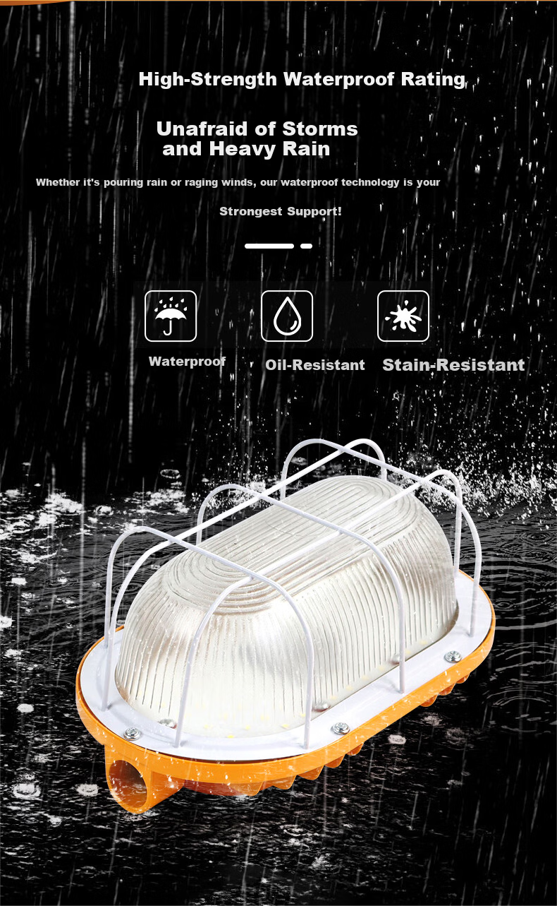 Shenfang LED Explosion-Proof Light Workshop Warehouse Explosion-Proof Lighting Industrial Factory Ship Chemical Enterprise Safety Light 50W 7