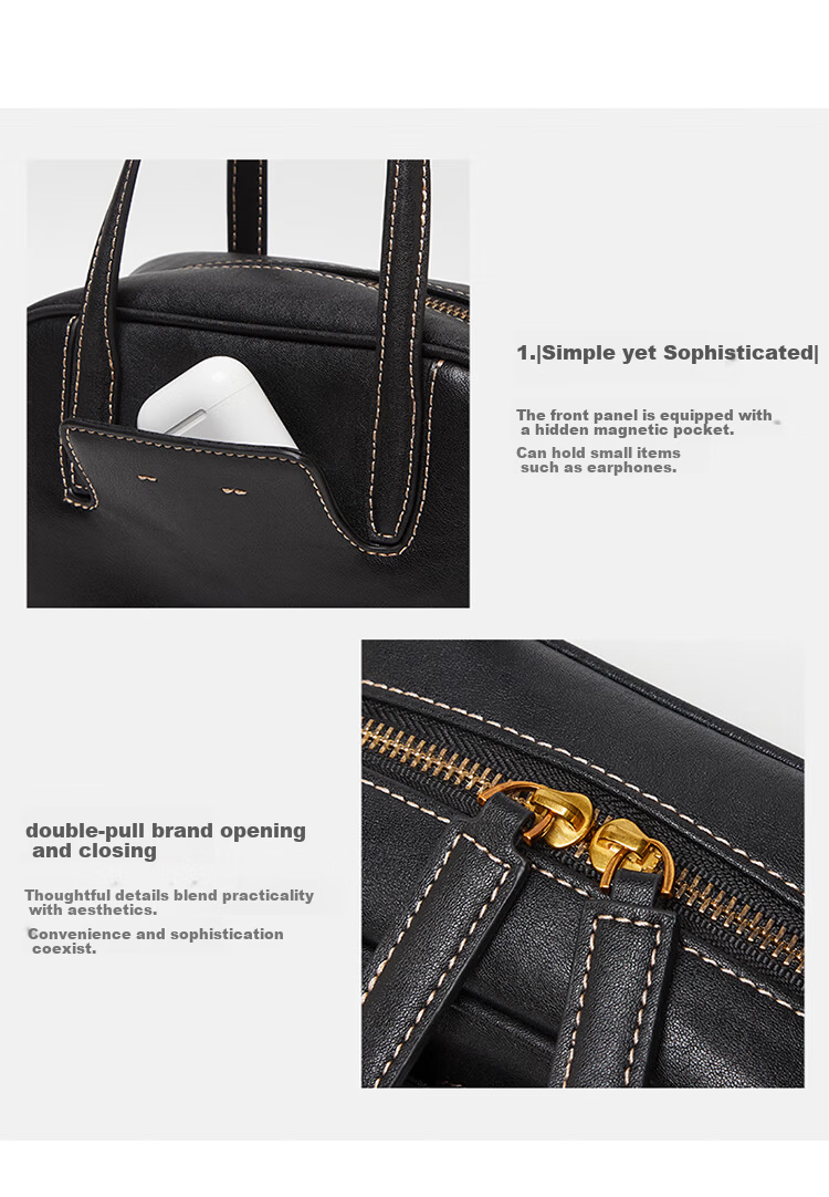 Nalandu [Xiang Hanzhi Same Style] Bowling Sugar Cube Handbag Women's New Tote Birthday 38 Goddess Festival Gift 23