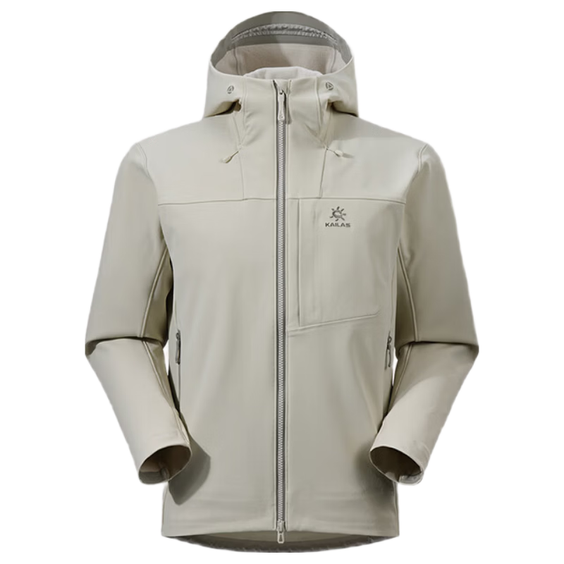 KAILAS M8 IC Hooded Thermal Softshell Jacket Men Durable Stretch Outdoor Windproof Water-Repellent Hiking Softshell Coat