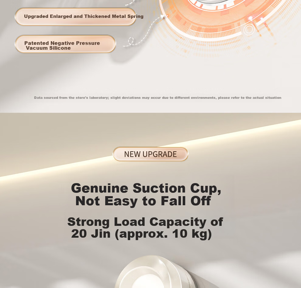 Jiabaili Suction Cup Kitchen Hook No Drilling Strong Load-Bearing Seamless Vacuum Double Hook for Door Bathroom Adhesive Hook Rack 9