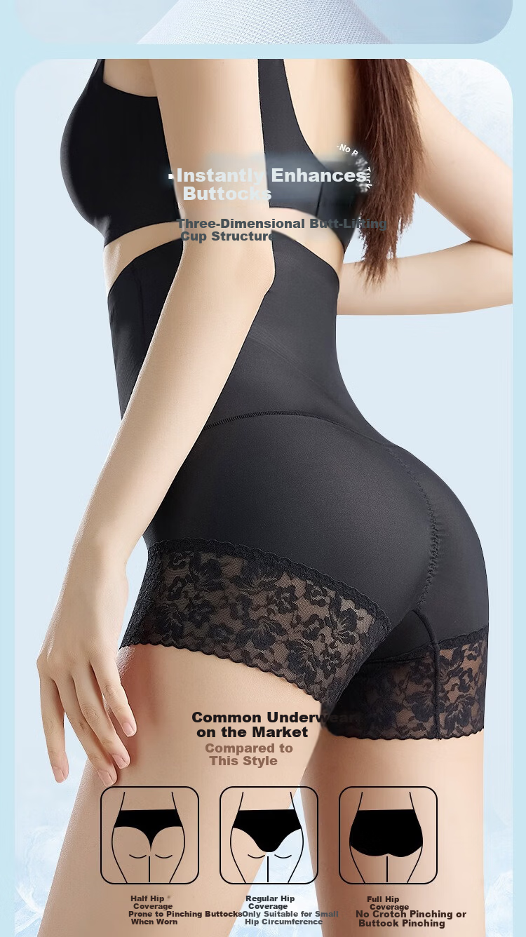 GRACEWELL High Waist Thin Postpartum Shaping Slimming Tummy Control Butt Lifting Safety Pants QS 9