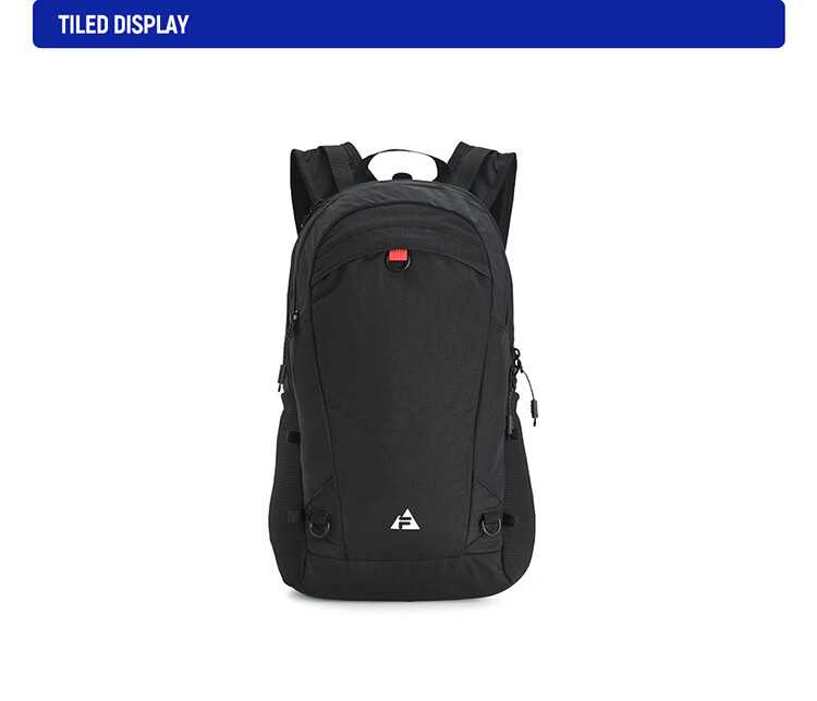 FILA Official [Sun Qiantong Model] Outdoor Backpack 2026 Foldable Portable Travel Bag for Women 7