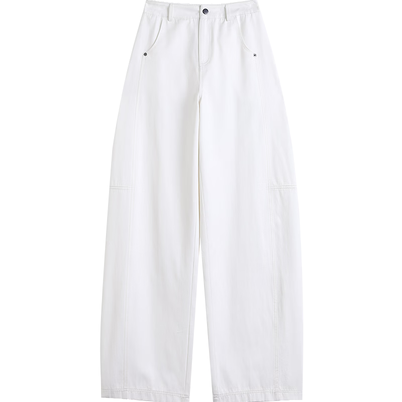 Demana [Cloud Oxygen Cotton Series] Spring Pear-Shaped Comfortable Wide-Leg Pants Loose Slim Fit Petite Casual Pants for Women Premium Style