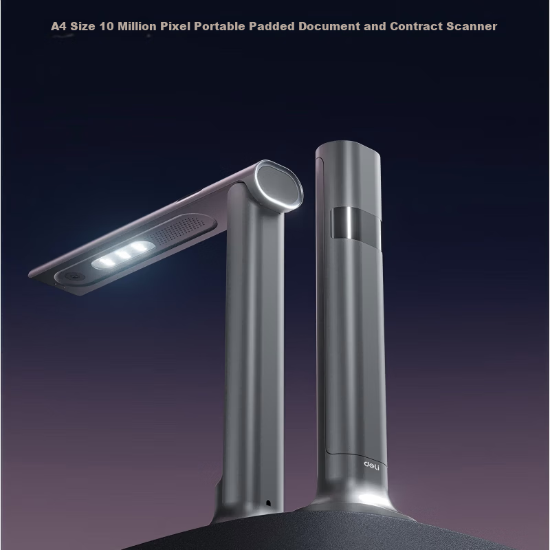 Deli GK600 High-Speed Document Scanner All-in-One Teaching Equipment A4 10MP Scanning Device