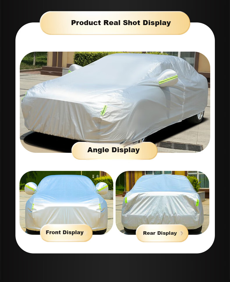 XINSHENGLING Geely Galaxy E5 Car Cover Full Car Sunshade Heat Insulation Rain Snow Frost Protection Car Cover 20