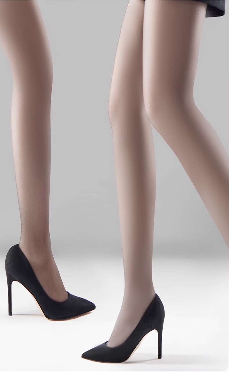 Avandi 0.7D Summer Thin Matte High-End Slimming Sheer Skin-Enhancing Black Anti-Snag Pantyhose for Women 7