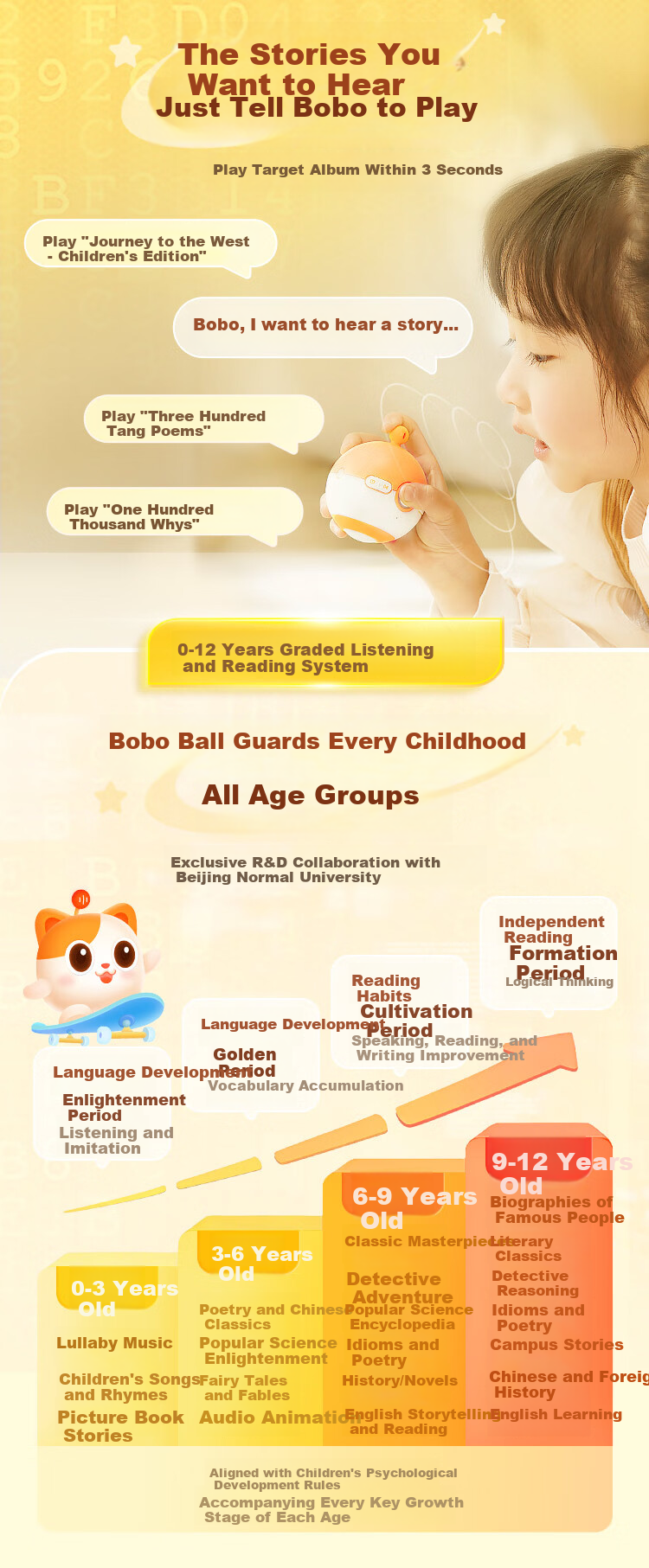 Himalaya Kids Bilingual Storytelling Ball English Early Learning AI Toy for Boys and Girls Student Birthday Gift 6