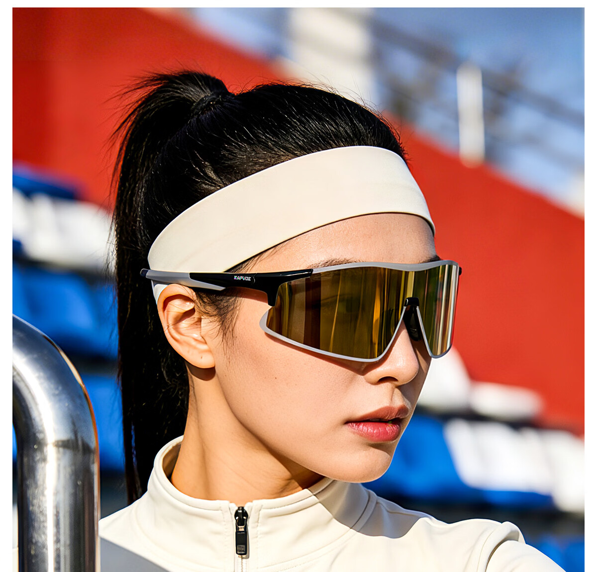 KAPVOE Windchase Running Glasses Marathon Photochromic Professional Outdoor Windproof Goggles Unisex Sunglasses 26