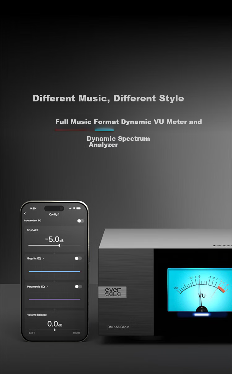 EVERSOLO DMP-A6 Gen 2 Streaming HiFi Music Player DAC Integrated High-Fidelity DSD Decoder [Dual ES9038Q2M] 22