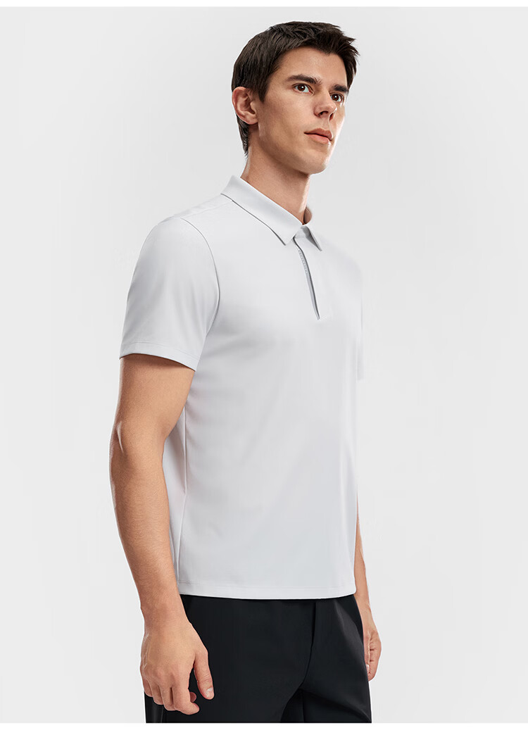 FILA Official Men's Polo Shirt 2026 Summer Fitness Cooling Quick-Dry Short Sleeve Sport T-Shirt 24