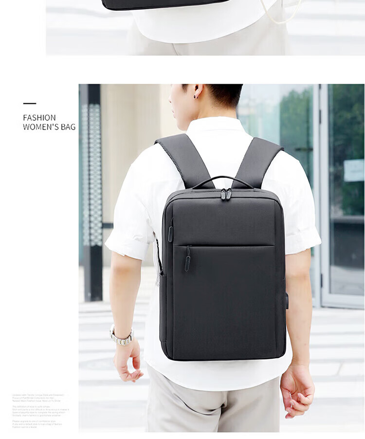 LOHAS Travel Laptop Backpack Men's 16-inch Minimalist Business Lightweight Commuter Bag 13