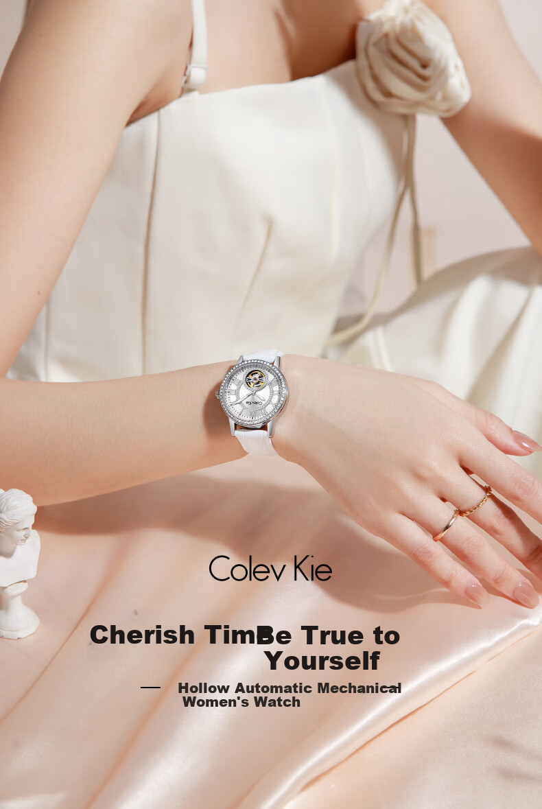 Colevkie Women's Mechanical Watch New Luxury Brand Top Ten Boutique High-End Birthday Gift for Women 1