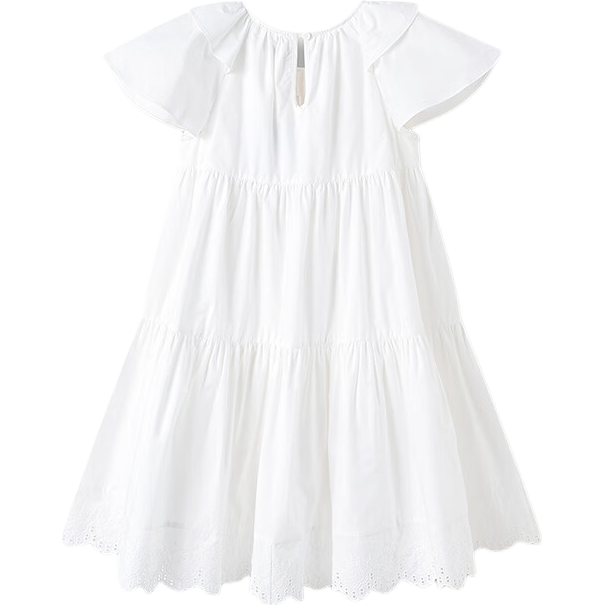 BALABALA Girls Dress Children's Summer 2025 Sweet A-Line Skirt for Big Kids 208225111017