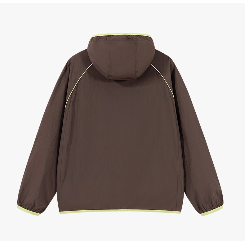 Charles Heart Lightweight Breathable Unisex Summer Outdoor Sun Protection Jacket Ice Feeling Couple UPF50+ Sunproof Coat Brown XL 8