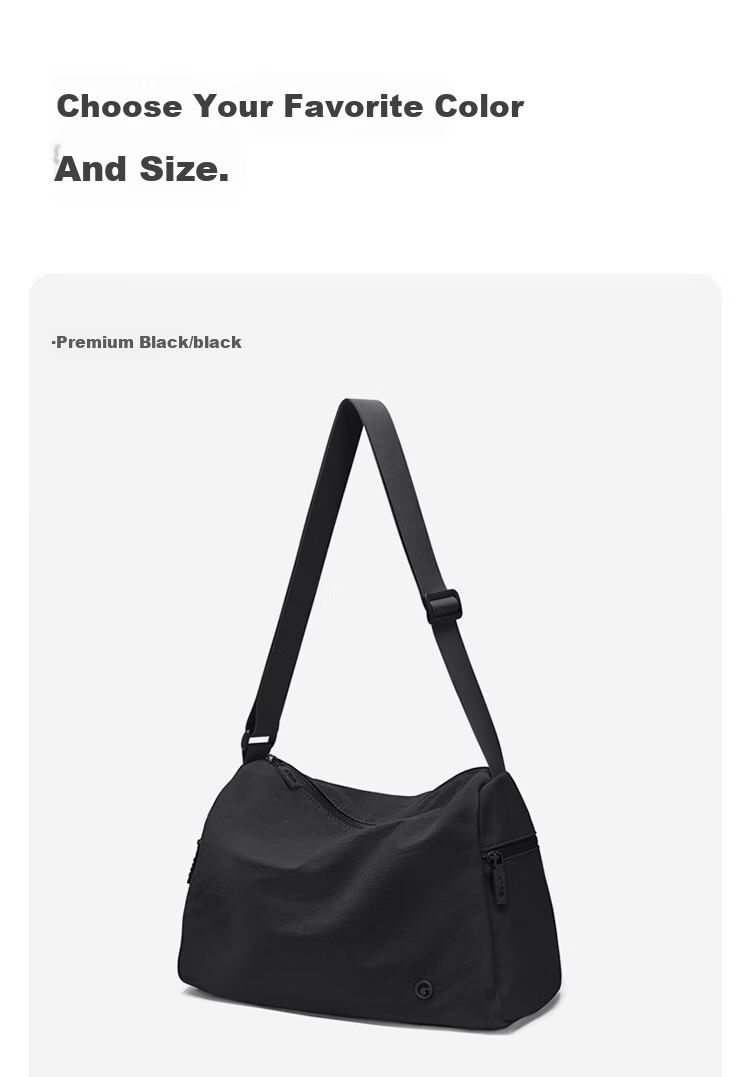 GOLF Men's Casual Single Shoulder Bag Lightweight Water-Resistant Crossbody Bag for Men and Women, Phone and iPad Holder, Cycling and Fitness Bag 19