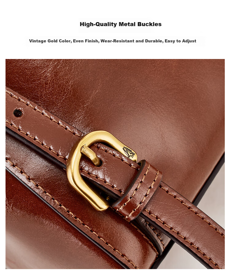 Hush Puppies Women's Simple Casual Shoulder Handbag Crossbody Commuter Bag Women's Day Gift for Girlfriend and Wife 7