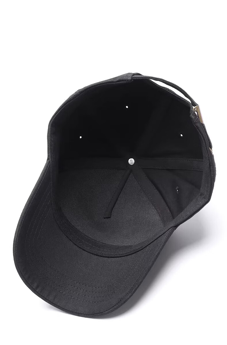 Miiow Men's Summer Deep High-Top Hat Casual Black Baseball Cap Sunshade Duckbill Hat 20