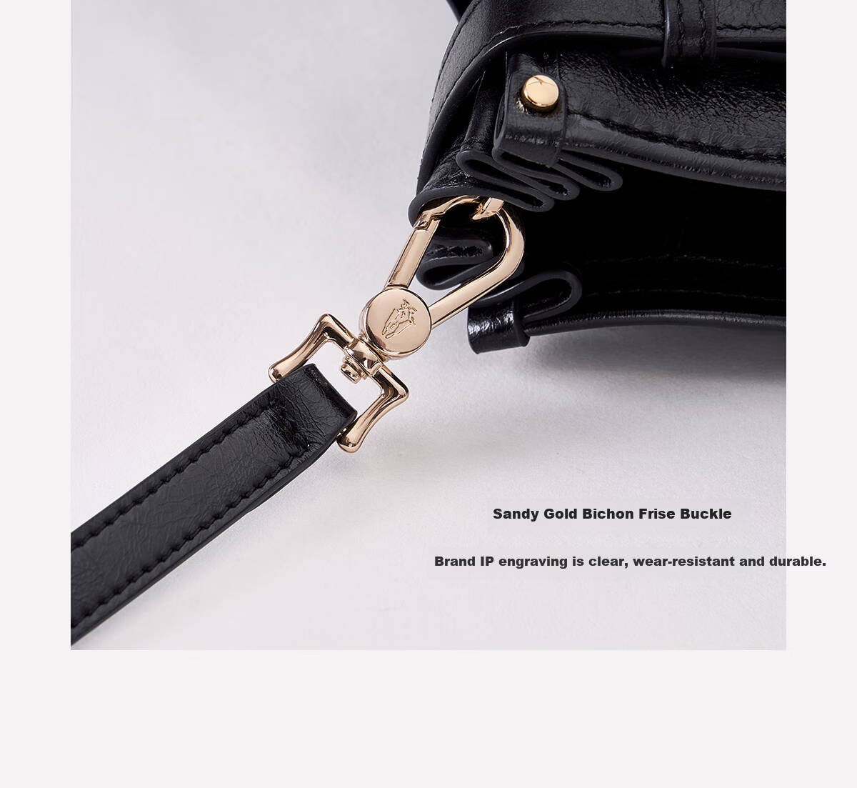 Hush Puppies Women's 2025 New Fashion High-End Handbag Commuter Tote Large Capacity Shoulder Bag Birthday Gift 18