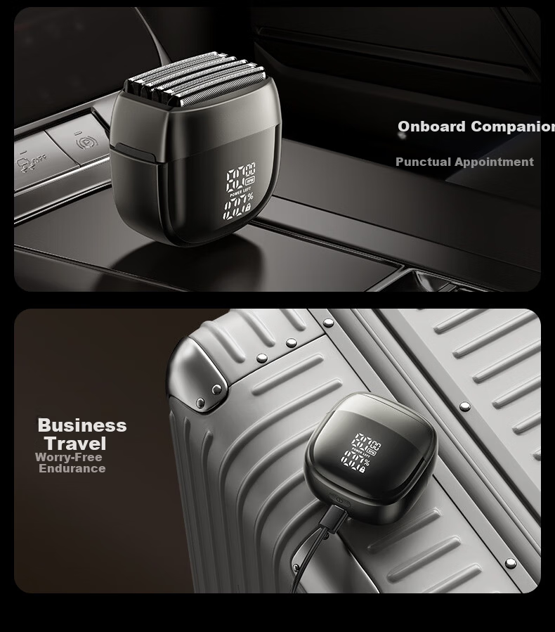 VTT Germany Electric Shaver Reciprocating 6-Head Portable Mini Travel Gift for Boyfriend Father Dad Birthday 22