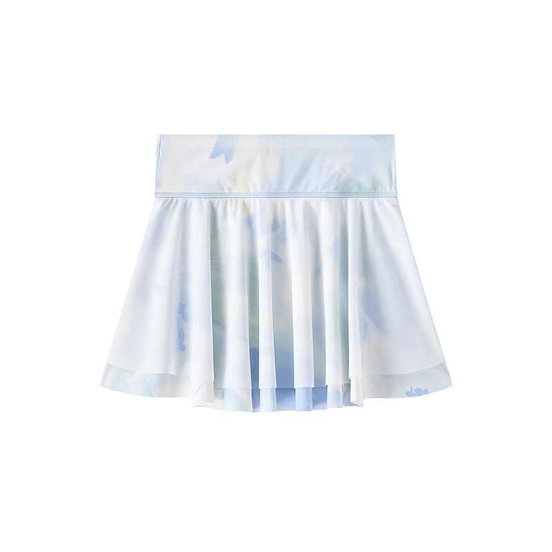 Moodytiger Fairy Family Girls' Quick-Dry Cool Summer High-Waist Lightweight Breathable Sports Skirt