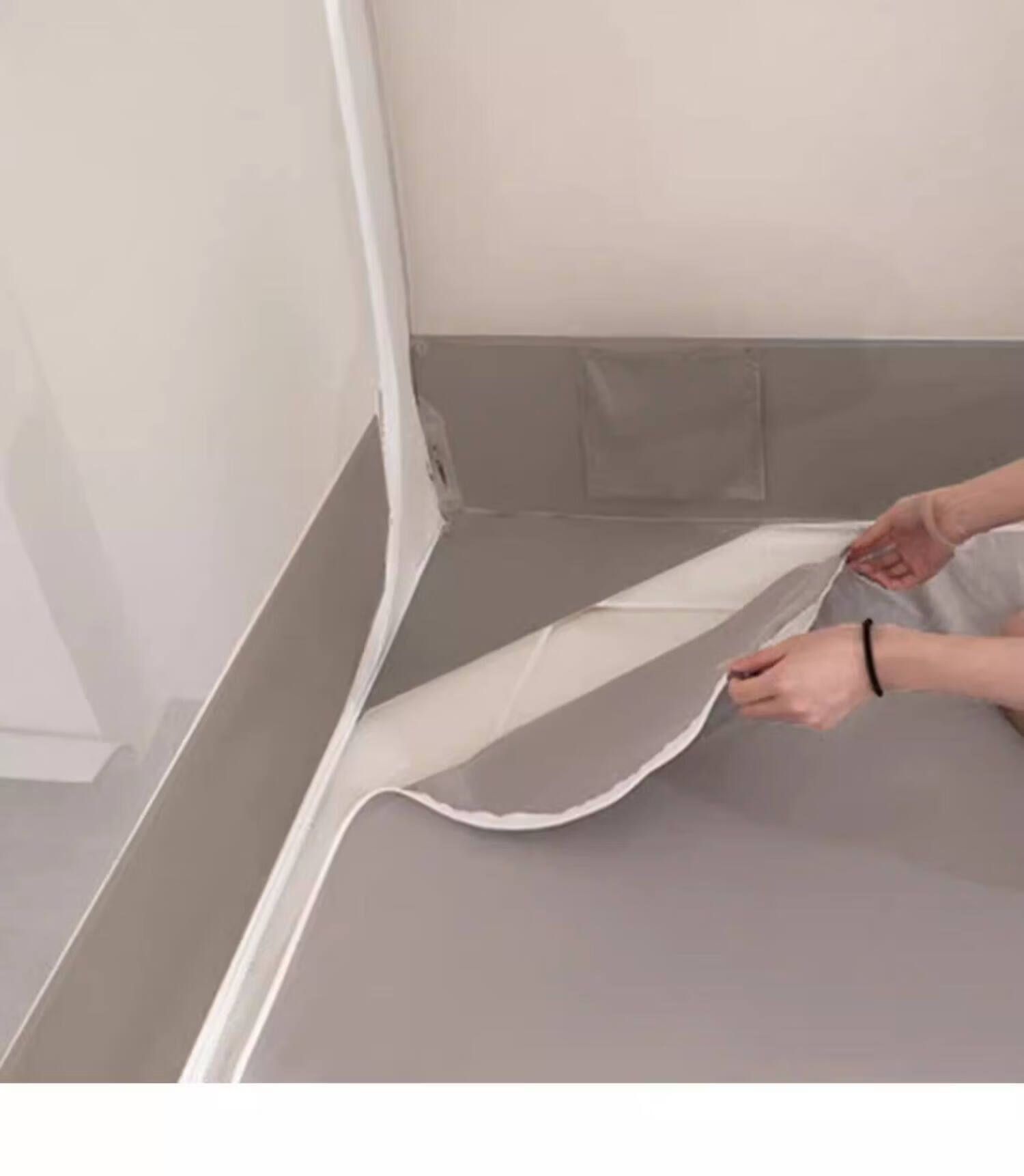 XIHAN Class A Home Baby Anti-Fall Playpen Mosquito Net with Three Doors 1.8*2m Bed [Base Support with Fan Rod] 27