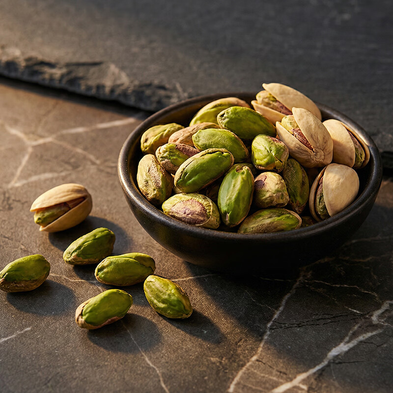 阿甘正馔 开心果35g/袋 休闲零食 每日坚果炒货开口果干独立口袋分享装