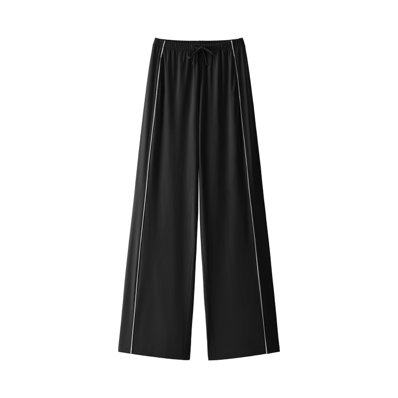 Bananain Cool Women's Casual Pants, Cooling Sun Protection Breathable Slimming Wide-Leg Trousers for Outdoor Sports And Antibacterial, Size 26 New