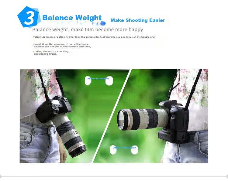 Sidande 5D Mark IV Canon 5D4 Camera Vertical Shooting Grip Battery Compartment DSLR Grip 10