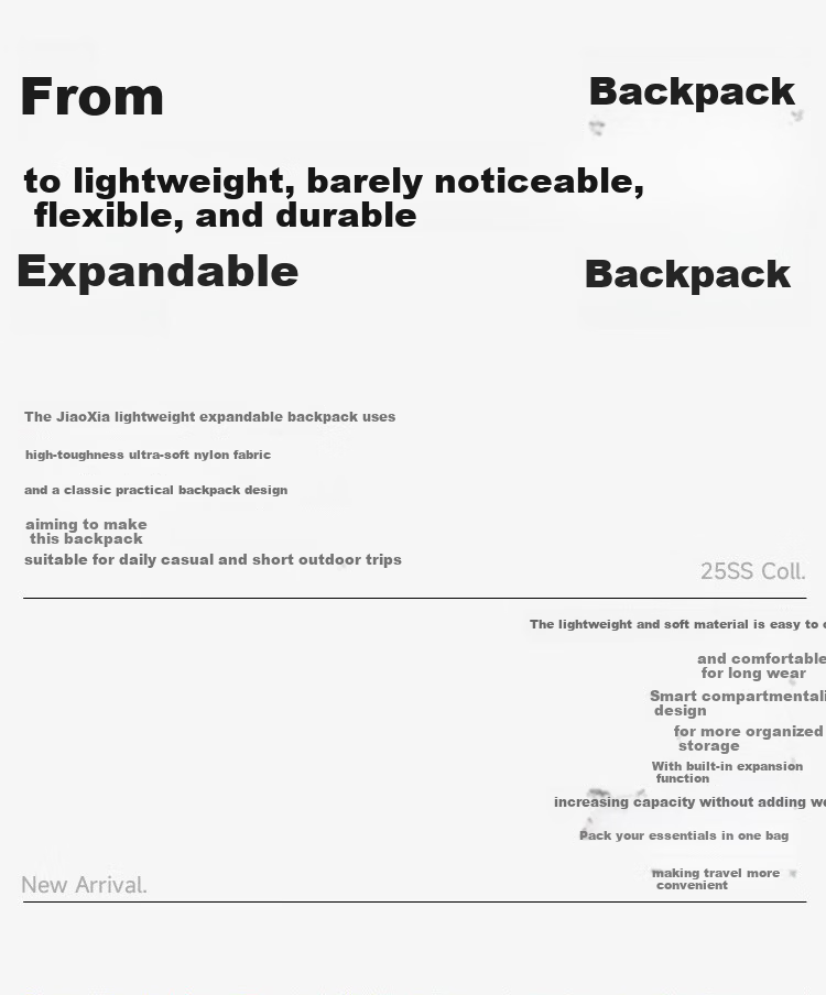 Beneunder Women's Backpack Lightweight Outdoor Travel Sports Small Bag School Hiking Bag 10L Water-Resistant 3