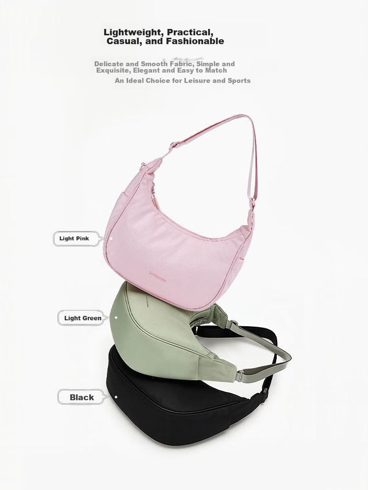 Samsonite Fashion Casual Women's Crossbody Handbag Lightweight Bag NT0 Light Pink 38 Women's Day Gift for Girlfriend 3