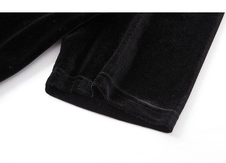 Demana Velvet Glow Black Rose Spring Vintage Modern Round Neck Loose Sequin Ruffle Petite Women's Shirt 14