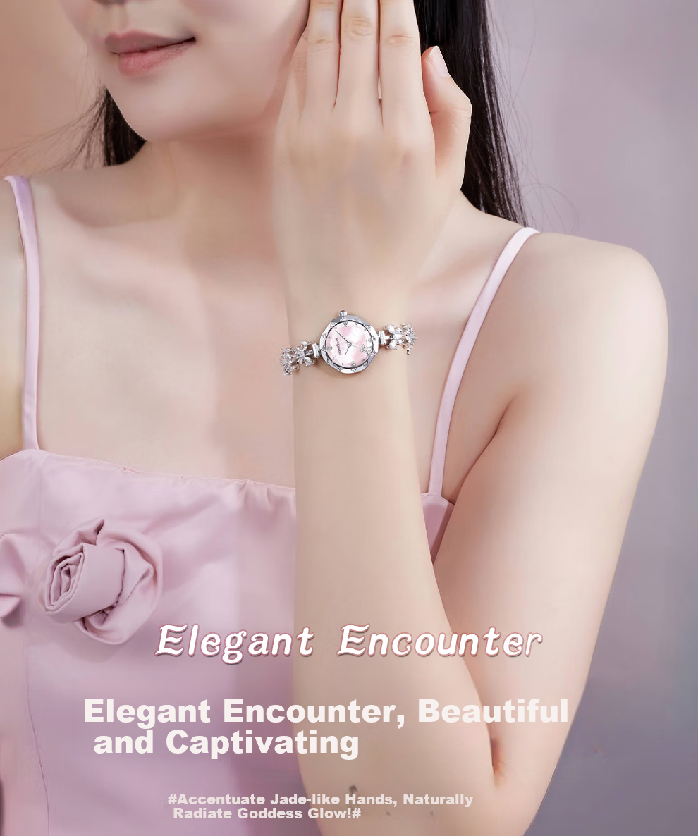 COMLORVEI Bowknot Diamond Bracelet Watch Women's British Style Waterproof Elegant Wristwatch Gift 695 1