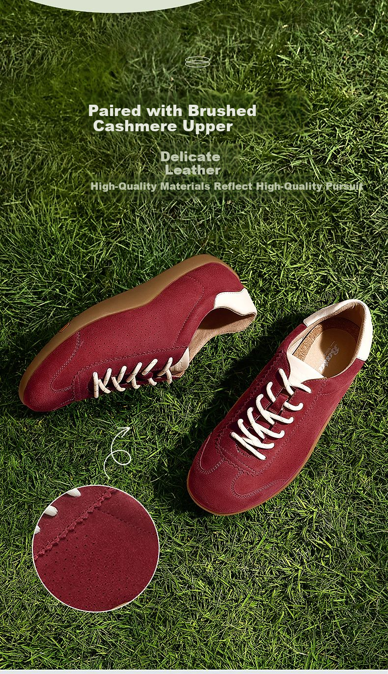 Bata Prince Qi Same Style Sheepskin Derby Shoes for Women Jenny Soft Leather Couple Thin Sole 5