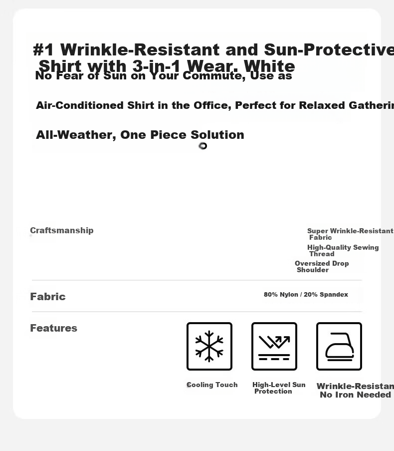 Combo Loose-Fit Sun Protection Shirt for Women, UV-Resistant Office and Outdoor Sports Ice Silk Sunscreen Top 2