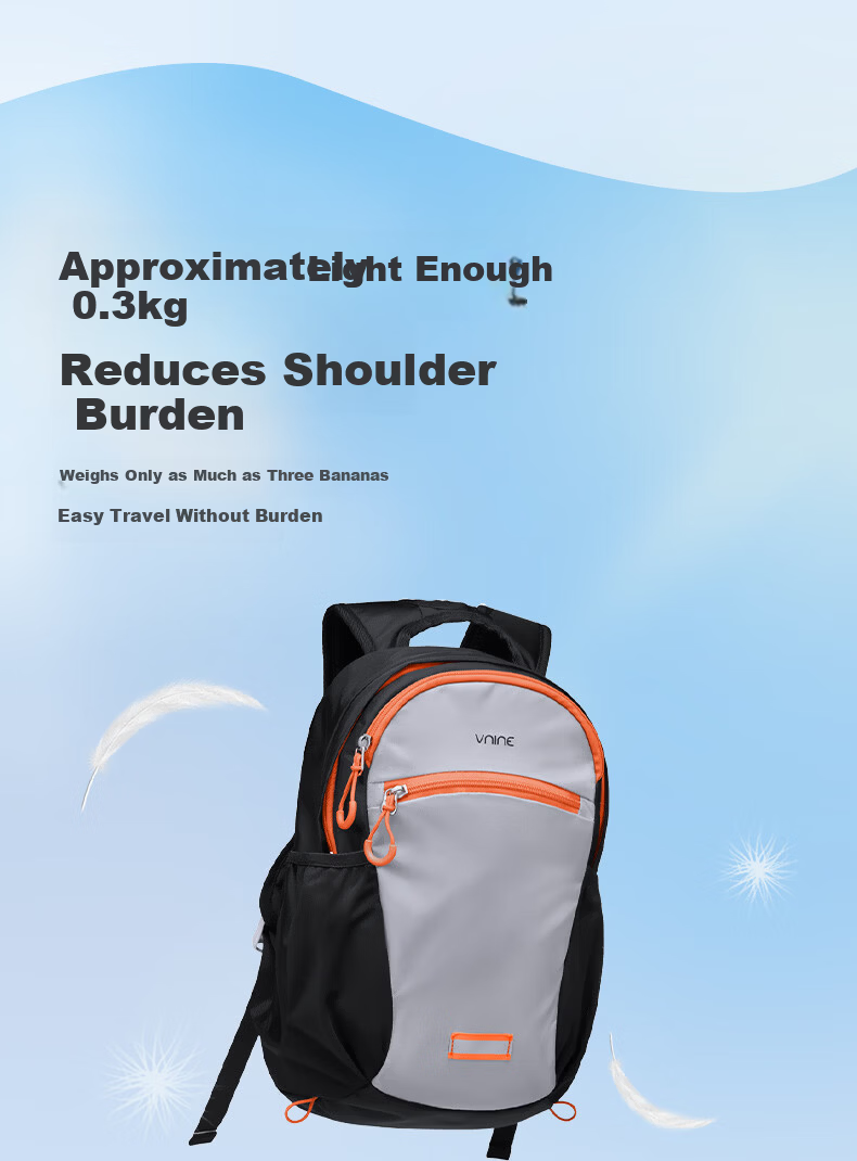 Vnine City Children's Backpack Ultra-Light Breathable School Bag for Boys and Girls Outdoor Study Travel Double Shoulder Bag 7