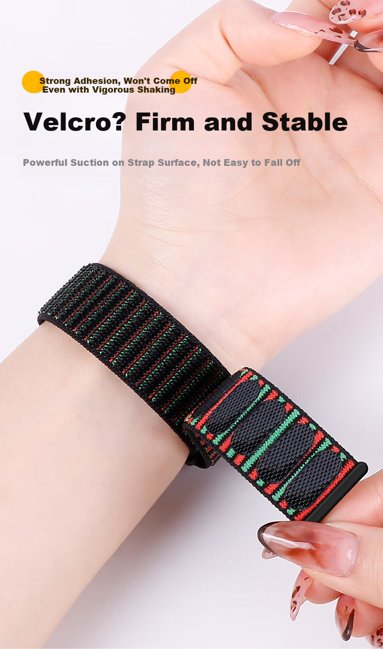 Binghong Quick-Release Press Button Watch Strap Compatible with Huawei GT6, Watch 5, Ultimate 2, GT5, GT6 Pro, GT5 Pro, GT4, GT3, 22mm Woven Band for Men and Women 6