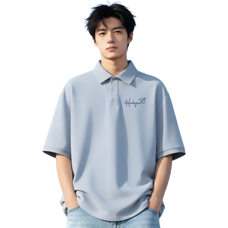 GENIOLAMODE Semir Group Men's Polo Shirt Short Sleeve Summer New Casual Quick-Dry Breathable Light Business Collar T-Shirt