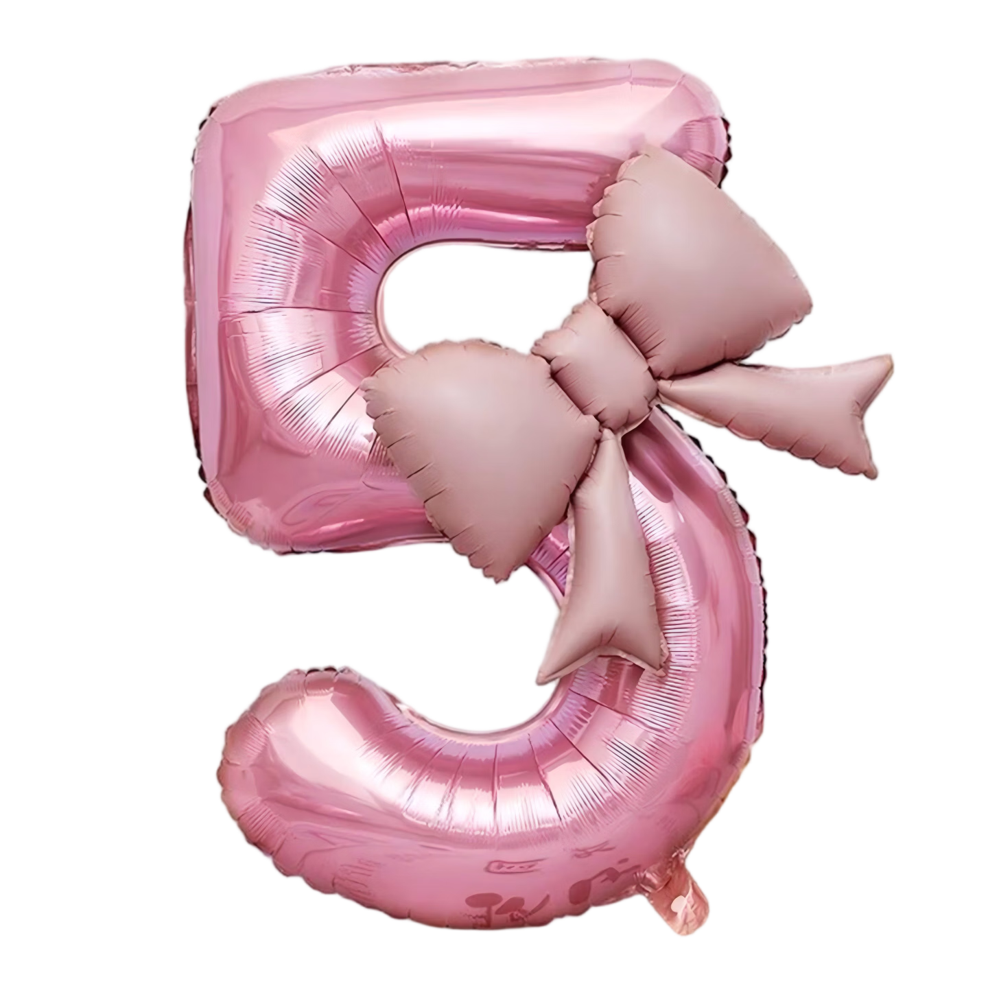 Onizi Birthday Scene Decoration Girl Birthday Props Atmosphere Boy Party Decoration Bowknot Number Balloons 5