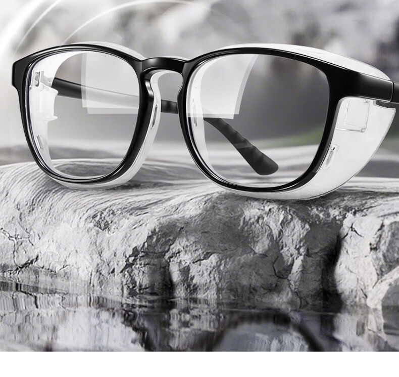 CAPONI Moisture Room Dry Eye Hydrating Protective Outdoor Goggles Anti-Pollen Windproof Blue Light Blocking Wraparound Glasses 17
