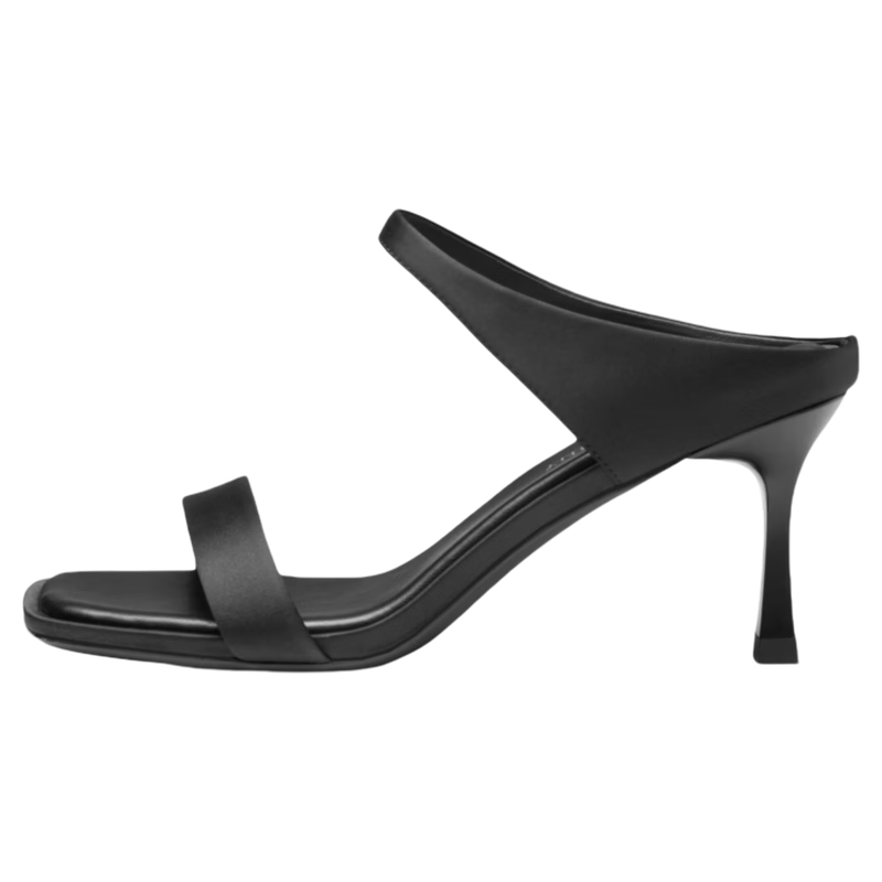 Zhuoshini French Style One-Strap High Heel Sandals Women 2026 New Summer Stunning Open Toe Stiletto Leopard Print Shoes Black Brown 36