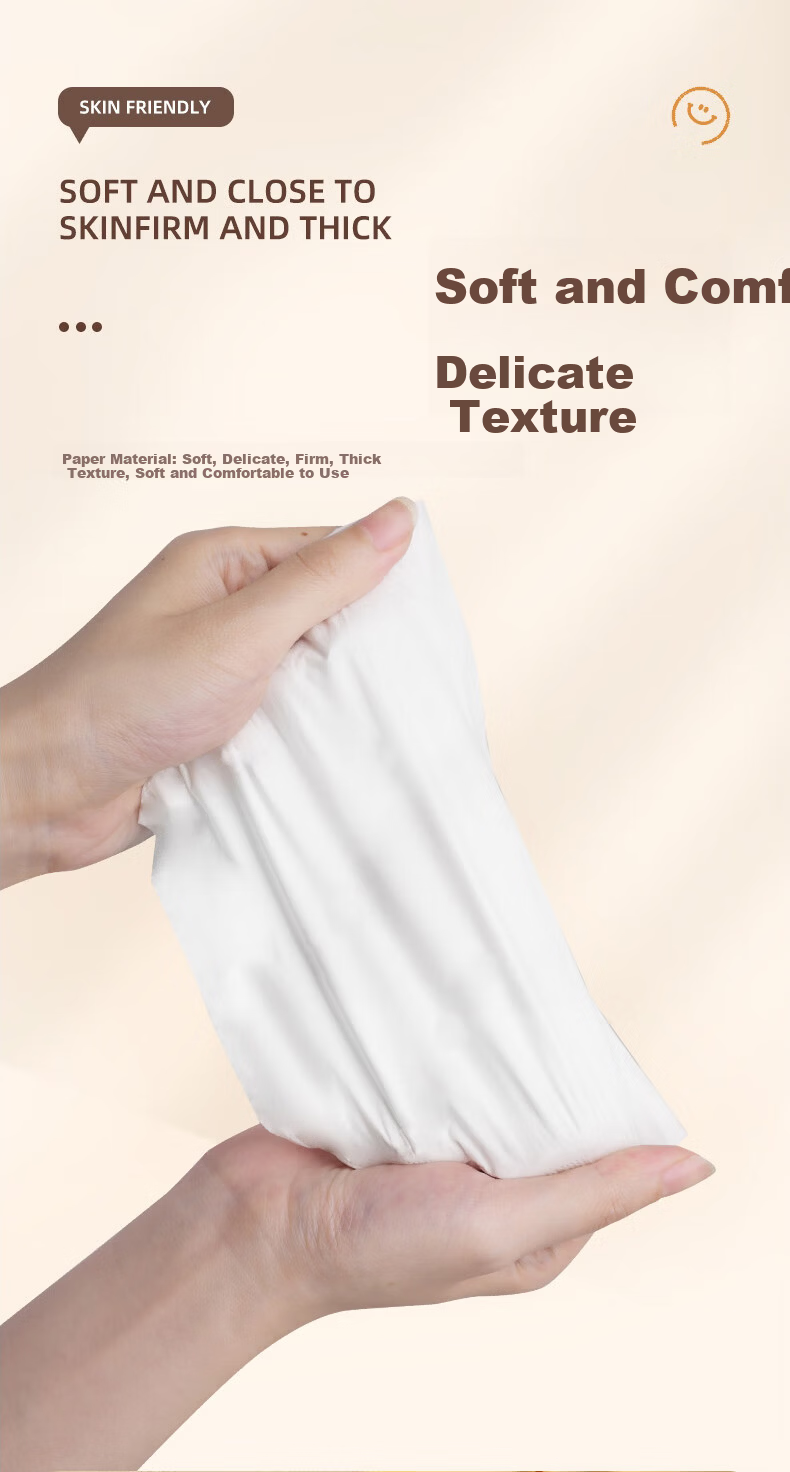 Libang 5-Ply Coreless Toilet Paper Rolls, 2000g x 2 Packs (8 lbs, 36 Rolls) 6