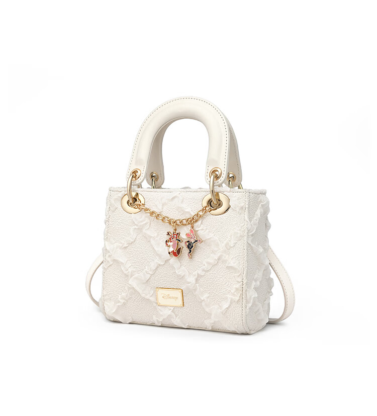 Disney Women's Lightweight Luxury Chiffon Princess Small Square Shoulder Crossbody Bag Travel Handbag Birthday Gift 2026 New 11