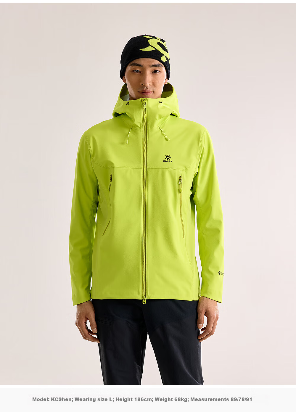 KAILAS M8 IC-MAX Soft Shell Jacket for Men, GORE-TEX 3L Windproof And Warm Outdoor Hiking Mountaineering Coat for Spring And Autum 7